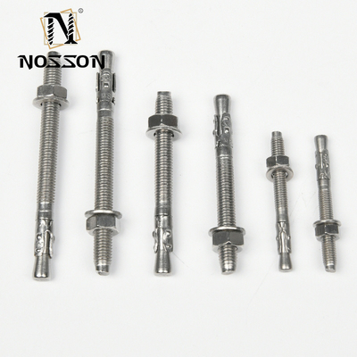 Stalen DIN standaard uitbreidingsschroeven voor holle wand Bright Finish Professionele productie Carbon Gecko Anker Bolts
