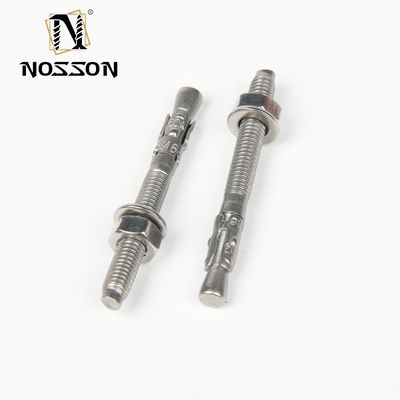 Metrische DIN Hot Dip Galvanized Steel Wedge Anker Expansion Bolts M6 M8 M10 M12 M16 Strong Hold voor bouwprojecten