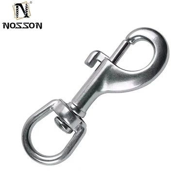 JIS-standaard AISI304/316 roestvrijstalen bout Snap Swivel Carabiner Hook voor honden lijn Webbing Diving m3 m4 m5 m6 m8 m10 m12 1/4 3/8 5/16