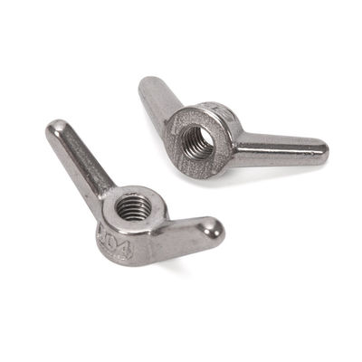 Metrisch meetsysteem voor de olie- en gasindustrie Wing Nut SS304 Butterfly Nuts DIN315 roestvrij staal M6 M8 M10 met gegalvaniseerde afwerking