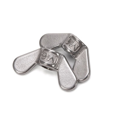 Metrisch meetsysteem voor de olie- en gasindustrie Wing Nut SS304 Butterfly Nuts DIN315 roestvrij staal M6 M8 M10 met gegalvaniseerde afwerking