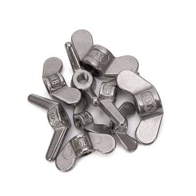 Metrisch meetsysteem voor de olie- en gasindustrie Wing Nut SS304 Butterfly Nuts DIN315 roestvrij staal M6 M8 M10 met gegalvaniseerde afwerking