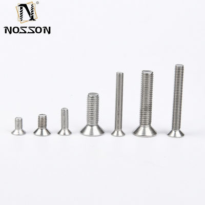 ANSI/ASME Standaard staal tegenzinken kop kruis ingebouwde machine schroeven voor INCH meet systeem Corrosiebestendig