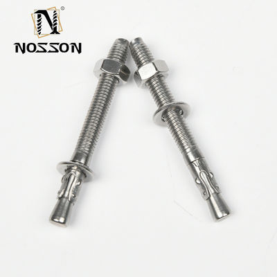 Passivatie Finish DIN Standard Expansion Hex Washer Nut Bolt Anker voor Beton M6 M8 M10 Roestvrij staal Wedge Anker