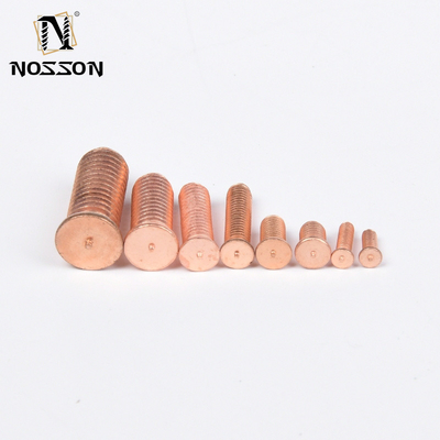 Verzilverde coating M3-M60 DIN32501 Las schroef Las stangbout voor condensator ontlading Las in 304 roestvrij staal
