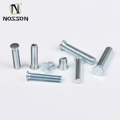 Industrie Zilveren afwerking M3 M4 M5 M6 M8 M10 Kondensator ontlading Carbon Steel Solder Point Nail Bolt Koperen geplatte puntschroef