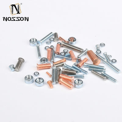 Industrie Zilveren afwerking M3 M4 M5 M6 M8 M10 Kondensator ontlading Carbon Steel Solder Point Nail Bolt Koperen geplatte puntschroef