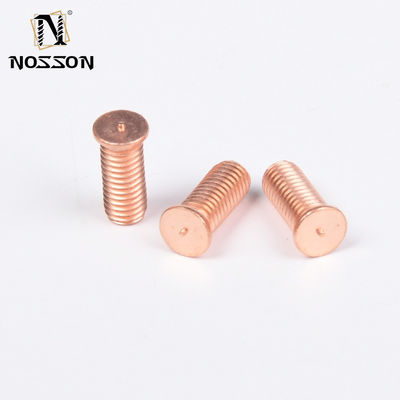 Industrie Zilveren afwerking M3 M4 M5 M6 M8 M10 Kondensator ontlading Carbon Steel Solder Point Nail Bolt Koperen geplatte puntschroef
