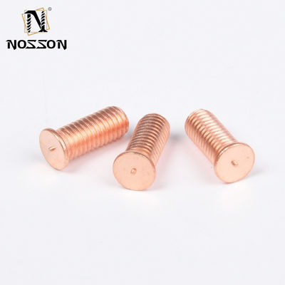 Industrie Zilveren afwerking M3 M4 M5 M6 M8 M10 Kondensator ontlading Carbon Steel Solder Point Nail Bolt Koperen geplatte puntschroef