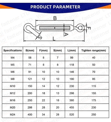 Waterbehandeling Roestvrij staal gesloten lichaam draaiboei M16 M2 M24 voor Shandong Koop Jis F7020 M4 Marine Eye Eye Handwiel