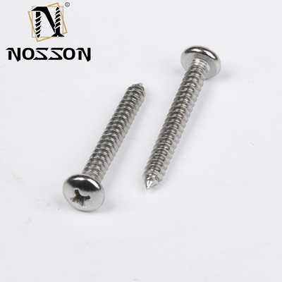 Metrische SS304 SS316 roestvrij staal M2.5 JIS Phillips Flat Head Self Tapping Schroef voor metaal in JIS Standard