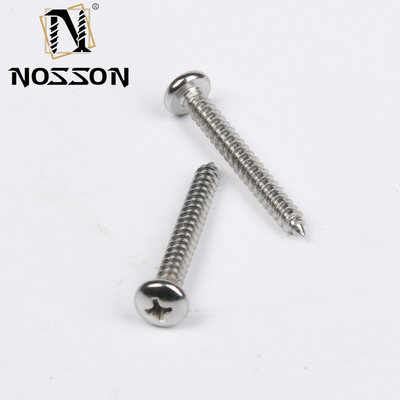 Metrische SS304 SS316 roestvrij staal M2.5 JIS Phillips Flat Head Self Tapping Schroef voor metaal in JIS Standard