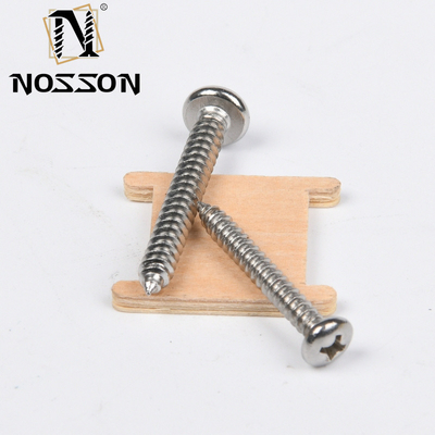 Metrische SS304 SS316 roestvrij staal M2.5 JIS Phillips Flat Head Self Tapping Schroef voor metaal in JIS Standard