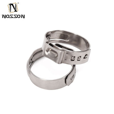 ZINK Afwerking JIS Standard 5.8-23.5mm Dunne dikte Clip Single Ear Pex Pipe One Ear Hose Cinch Clamp voor hardware Bolts Clamp Type Food Beverage