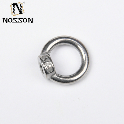 Roestvrij staal 304 Oogbout Lifting Oogbouten Ring Schroef Loop Hole Bolt Voor Kabel touw Lifting M3-M36 Afwerking gegalvaniseerd
