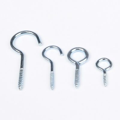 Zink-aluminium bekleed gegalvaniseerd roestvrij staal oogbout zelfklapend hangend open ooghoek C-type schroefbout Hook meetsysteem INCH GB