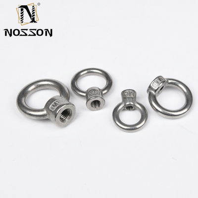 Zinkgeplatte roestvrij staal metric DIN580 M3 M4 M5 M8 M10 M12 C15 A2 Machinery Swivel Ring Lifting Eye Bolt voor beton