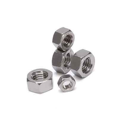 Imperial Measurement System JIS Standaard roestvrij staal 304 316 Hexagon Hex Nuts M14 M16 M18 M20 M22 M24 met zink en was afwerking