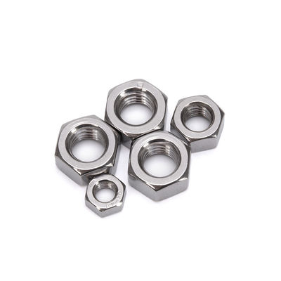 Imperial Measurement System JIS Standaard roestvrij staal 304 316 Hexagon Hex Nuts M14 M16 M18 M20 M22 M24 met zink en was afwerking
