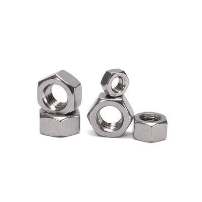 Imperial Measurement System JIS Standaard roestvrij staal 304 316 Hexagon Hex Nuts M14 M16 M18 M20 M22 M24 met zink en was afwerking