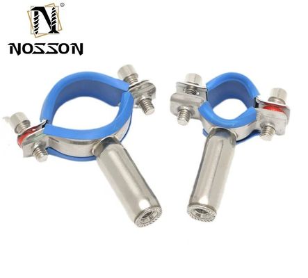 Metrische meting roestvrij staal SS304 ronde buis bevestiging houder klem voor duurzame gezondheidszorg ontwerp in 16-300mm