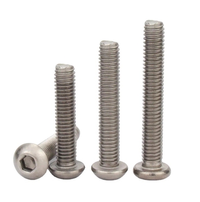 Gegalvaniseerde afwerkingsindustrie Titanium roestvrij staal legering schroef rem schijf Titanium bouten schroeven met pan hoofd DIN standaard