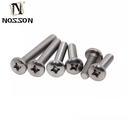 Gegalvaniseerde afwerkingsindustrie Titanium roestvrij staal legering schroef rem schijf Titanium bouten schroeven met pan hoofd DIN standaard