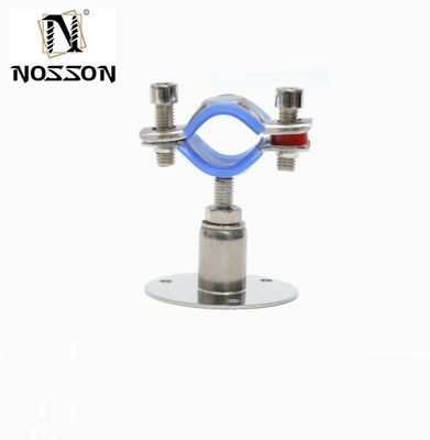 16-300mm Op maat gemaakte ondersteuning Sanitair roestvrij staal 304 Ronde buis Clamp Pipe Holder voor DIN Standard