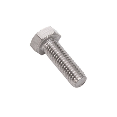 Vervaardiging Distributiestandaard ANSI Plain Finish 304 316 Hex roestvrij staal Bolt and Nut Washer DIN931 DIN933