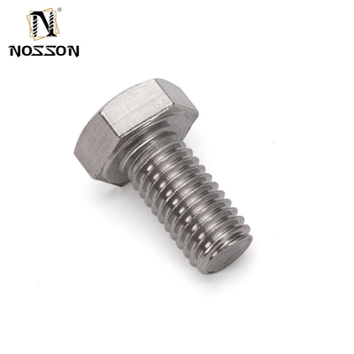 Vervaardiging Distributiestandaard ANSI Plain Finish 304 316 Hex roestvrij staal Bolt and Nut Washer DIN931 DIN933