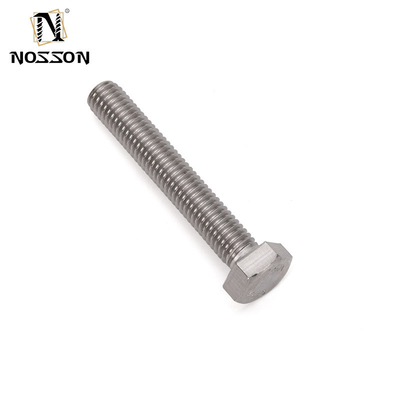 Vervaardiging Distributiestandaard ANSI Plain Finish 304 316 Hex roestvrij staal Bolt and Nut Washer DIN931 DIN933