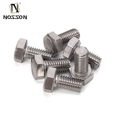 Roestvrij staal 304 316 316L DIN 931 DIN 933 Hexagonale kopbouten m3 m4 m5 m6 m8 m10 m12 m14 m16 m20 voor industriële doeleinden
