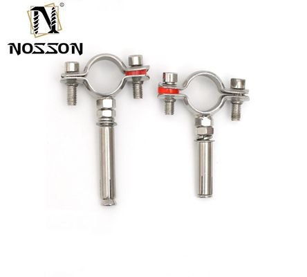 16-300mm buizen ODM ondersteund We hebben je bedekt met GB standaard roestvrij staal rubber-gelijmd buis klem