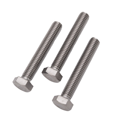 Zinkgeplatte afwerking DIN933 304 roestvrij staal hexbolt voor hoogcompetitio INCH meetsysteem DIN-norm