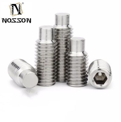 Roestvrij staal Hexagon hoofdbout Hardware accessoires Socket Cone Point Set Schroef voor metalen bevestigingsstukken DIN Standard