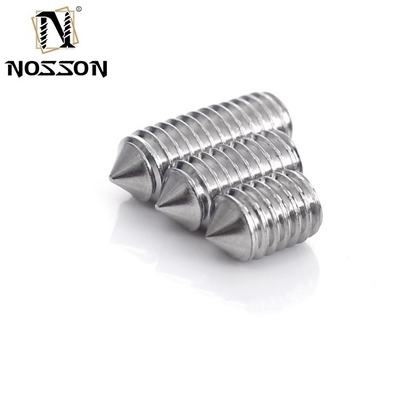 Metalen bevestigingsmiddelen Panhead M1-M12 INCH Meetsysteem DIN916 Set Socket Schroeven met zwarte oxide coating