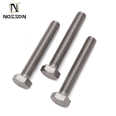 4.8 6.8 Gegalvaniseerde koolstofstaal Hex hoofd Bolt Nut Washer Set in plain afwerking voor langdurige prestaties