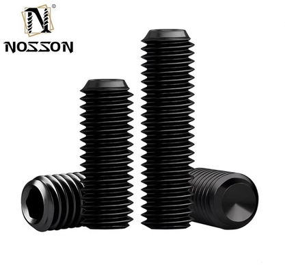 Metric Pan Head DIN916K 304 316 roestvrij staal gekneusd Hexagon Cup Point Grub Schroef Geraasde Hex Socket Cup Point Set Schroef