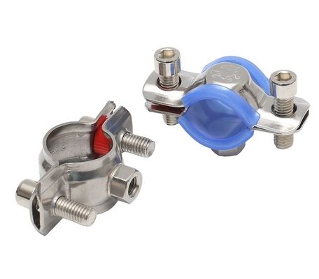 JIS Standard 16-300mm Rubber Lining Heavy Duty Pipe Clamp Hanging Galvanized Hose Clamp voor zware toepassingen