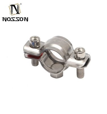 JIS Standard 16-300mm Rubber Lining Heavy Duty Pipe Clamp Hanging Galvanized Hose Clamp voor zware toepassingen