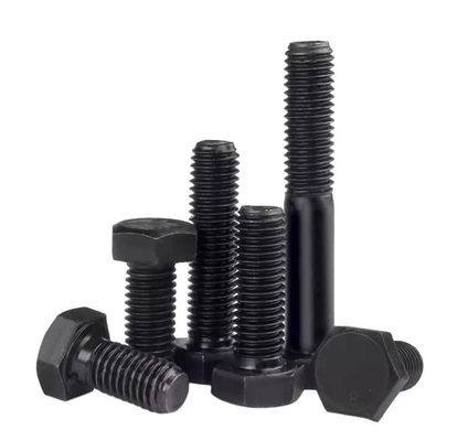 Industriële kwaliteit zwart-oxide staal Hex kopbout met moer M3 M4 M5 M6 M8 M10 M12 M14 M16 M20 GB Standard kwaliteit 10.9