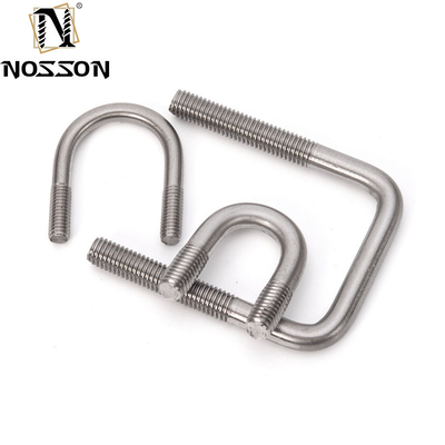 Roestvrij staal 316 platte ronde buigbare U-bouten DIN1142 Speciaal voor M3 M4 M5 M6 M8 M10 M12 M16 M20 ANSI/ASME