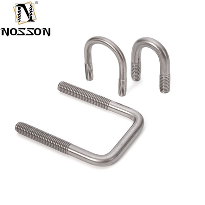 Roestvrij staal 316 platte ronde buigbare U-bouten DIN1142 Speciaal voor M3 M4 M5 M6 M8 M10 M12 M16 M20 ANSI/ASME