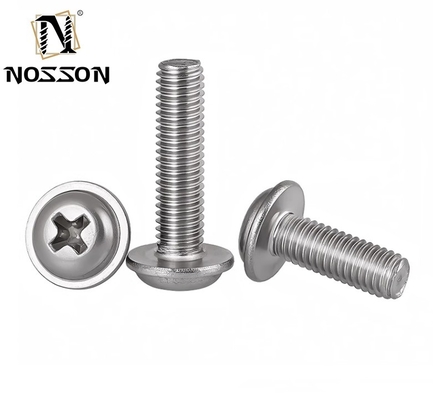 304 roestvrij staal Allen Drive Bright Finish Full Machine Thread Button Head Bolt Screw ISO-standaard voor industriële