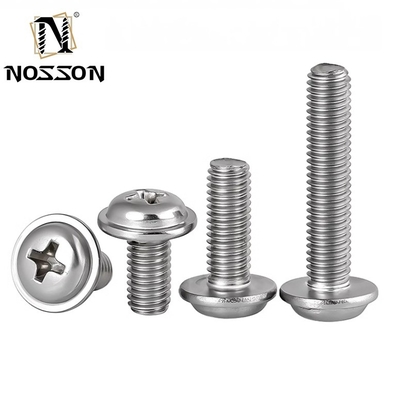 304 roestvrij staal Allen Drive Bright Finish Full Machine Thread Button Head Bolt Screw ISO-standaard voor industriële