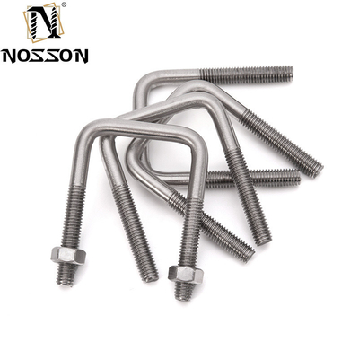 ZINK Finish Round Bend U Bolt voor bouwprojecten in gebouwen van roestvrij staal