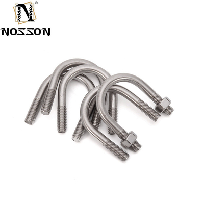 ZINK Finish Round Bend U Bolt voor bouwprojecten in gebouwen van roestvrij staal
