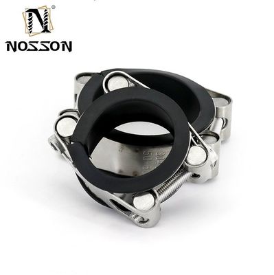 Heavy Duty Clamp Metric GB Standard T-Bolt Hose Clamp Verstelbaar enkelvoudig roestvrij staal 304 voor mijnmetingssysteem