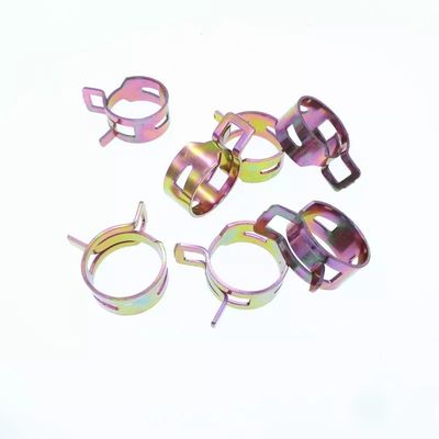 Roestvrij staal heavy duty klem metalen actie Fue spring type slang klem met zink afwerking en op maat gemaakte OEM ondersteuning