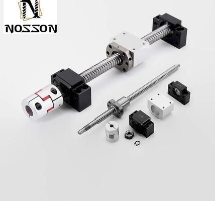 Rotatieve moer van roestvrij staal CNC lineaire gids grondbalschroef 1605 met aangepaste kleuren en meetmeersysteem
